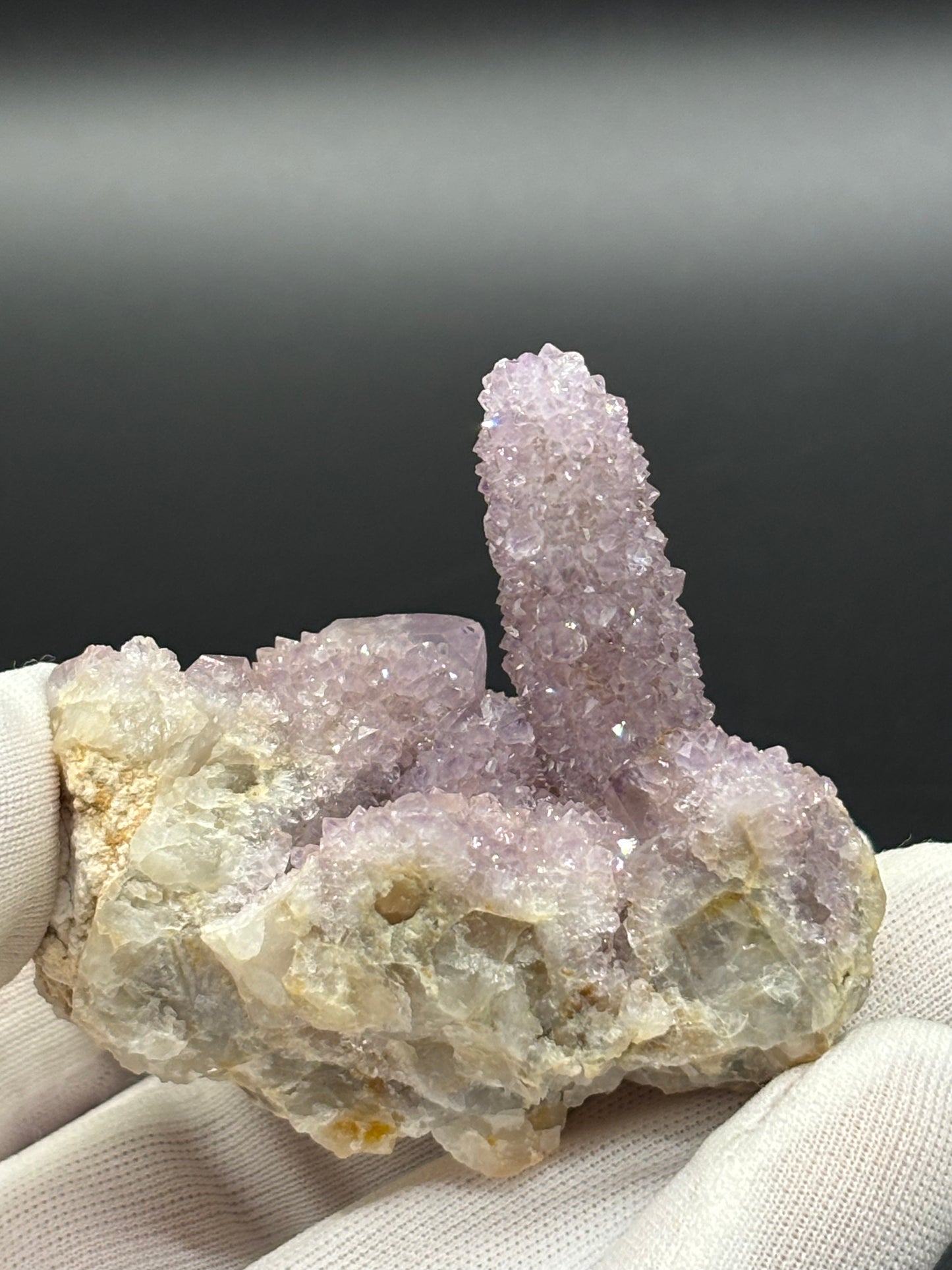 Amethyst Druzy Quartz Specimen Natural Crystal Display Mineral