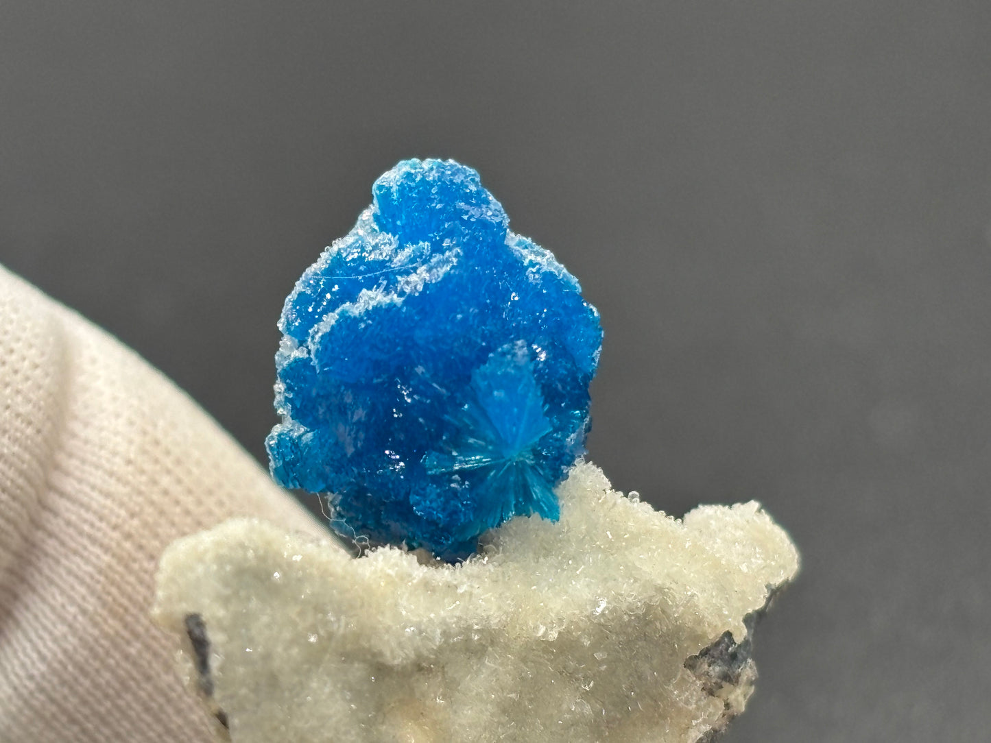 Cavansite on Matrix – Wagholi, Pune District, Maharashtra, India