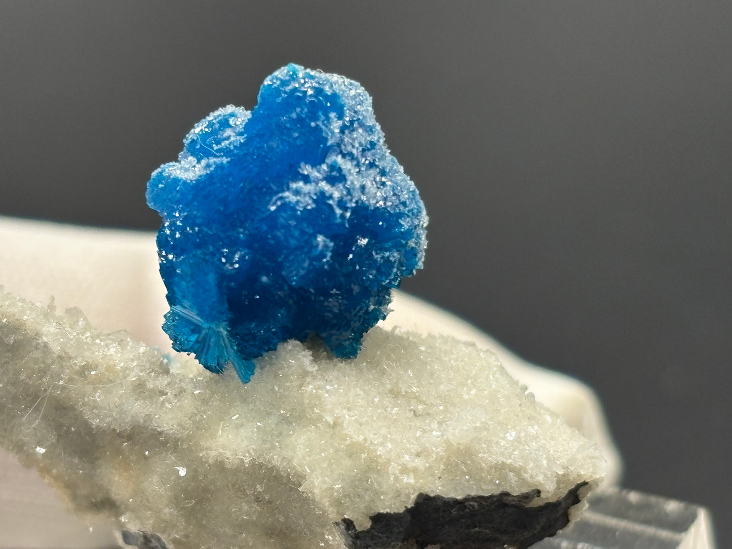 Cavansite on Matrix – Wagholi, Pune District, Maharashtra, India