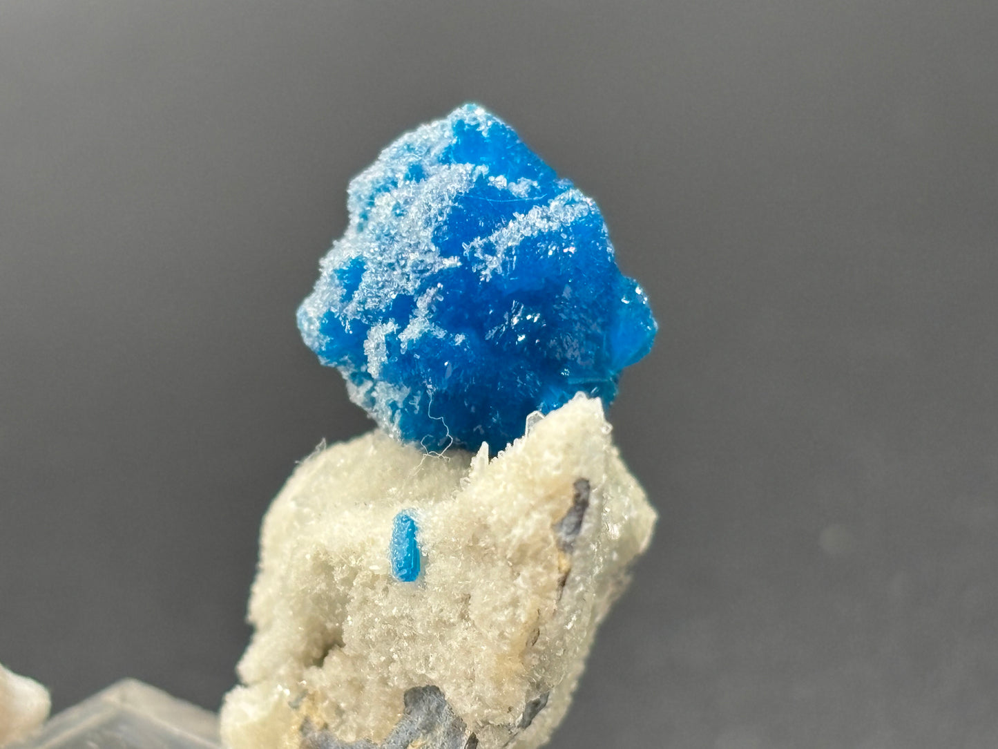 Cavansite on Matrix – Wagholi, Pune District, Maharashtra, India