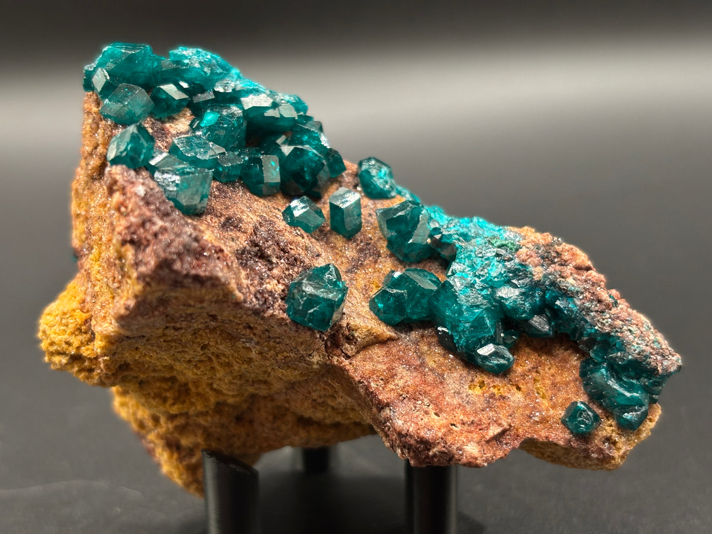 Dioptase Crystal Specimen – Kapata Mine, Kolwezi Mining District, Lualaba Province, Democratic Republic of Congo