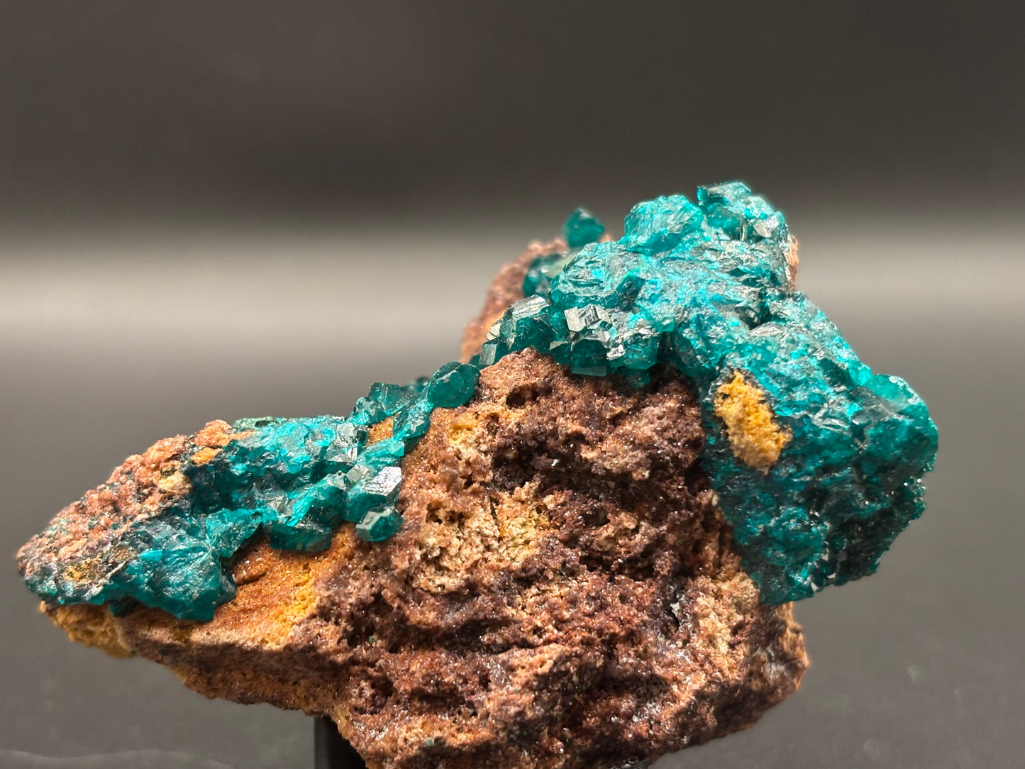 Dioptase Crystal Specimen – Kapata Mine, Kolwezi Mining District, Lualaba Province, Democratic Republic of Congo