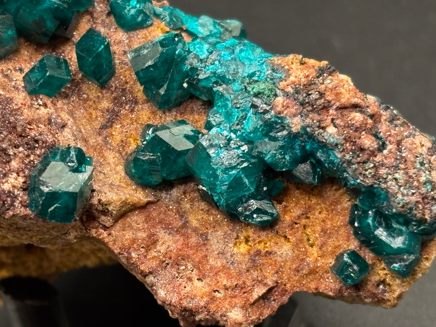 Dioptase Crystal Specimen – Kapata Mine, Kolwezi Mining District, Lualaba Province, Democratic Republic of Congo