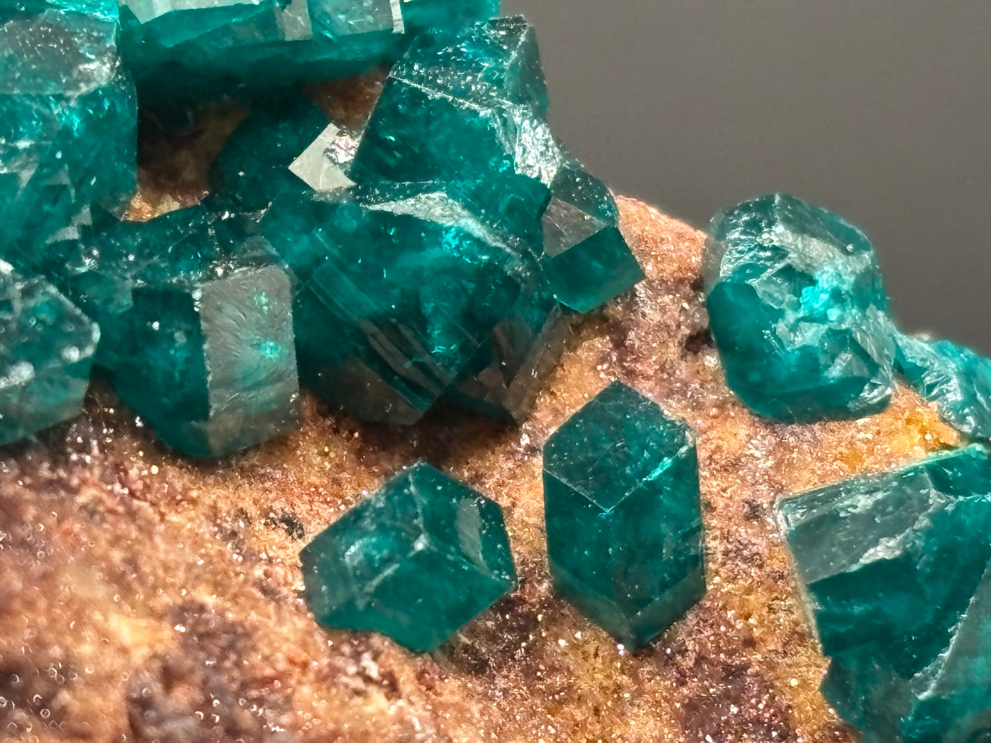 Dioptase Crystal Specimen – Kapata Mine, Kolwezi Mining District, Lualaba Province, Democratic Republic of Congo