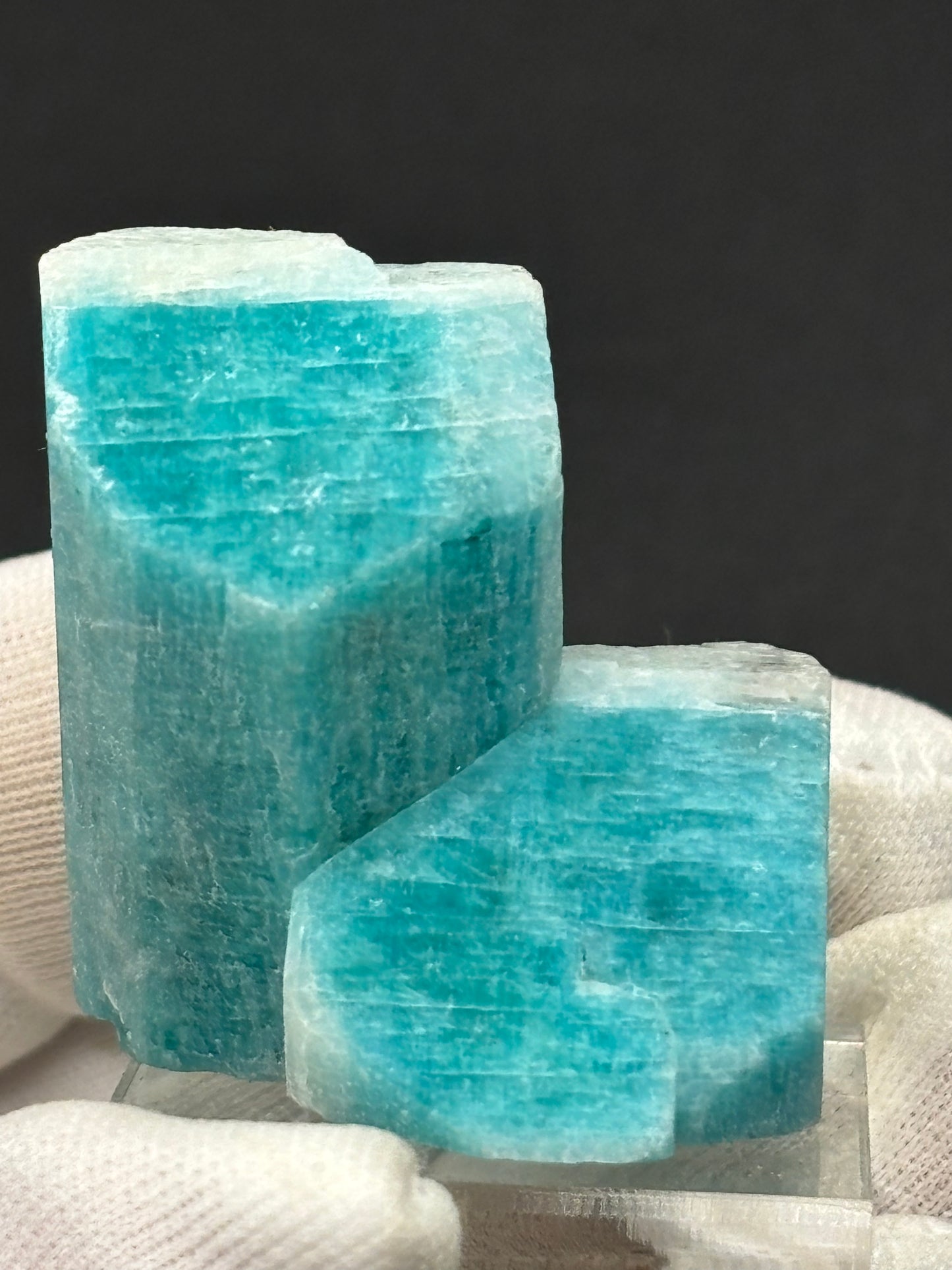 Amazonite – Smokey Hawk Mine, Teller County, Colorado | Perthitic Amazonite Crystals