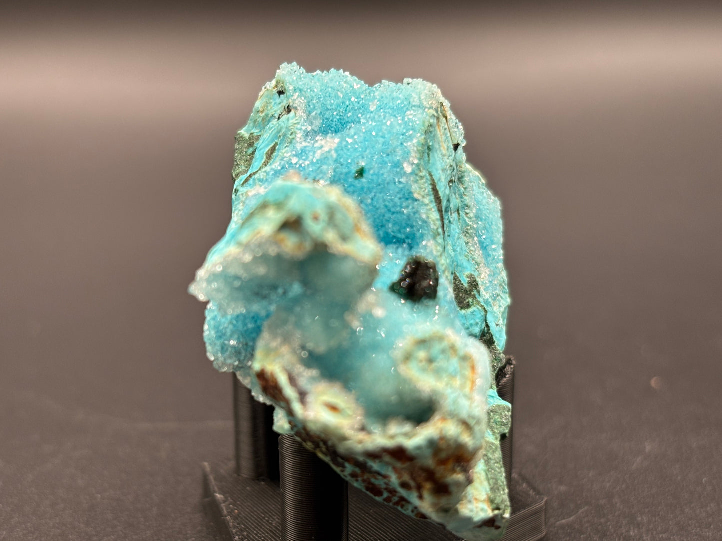 Druzy Malachite & Chrysocolla – Tenke Deposit, Lualaba Province, Democratic Republic of Congo
