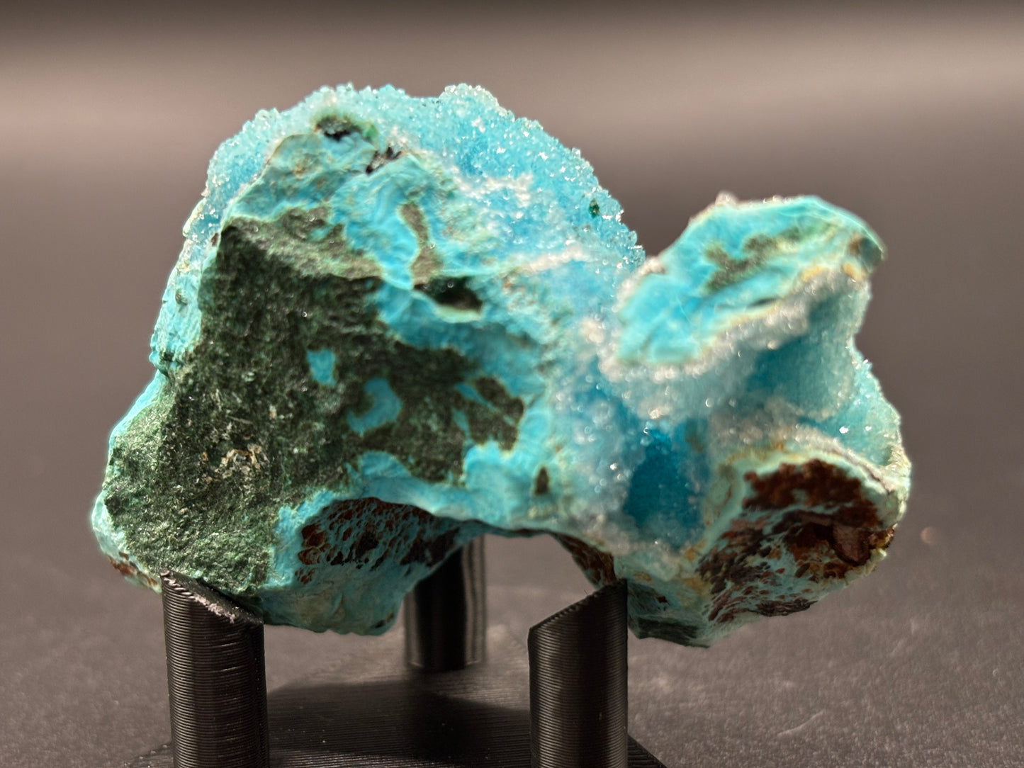 Druzy Malachite & Chrysocolla – Tenke Deposit, Lualaba Province, Democratic Republic of Congo