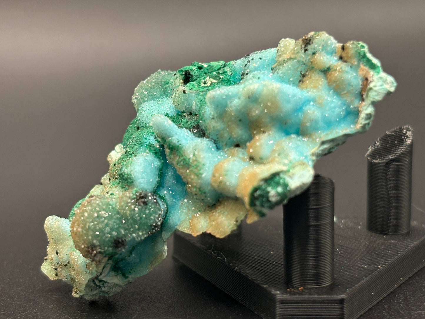 Druzy Malachite & Chrysocolla – Tenke Deposit, Lualaba Province, Democratic Republic of Congo