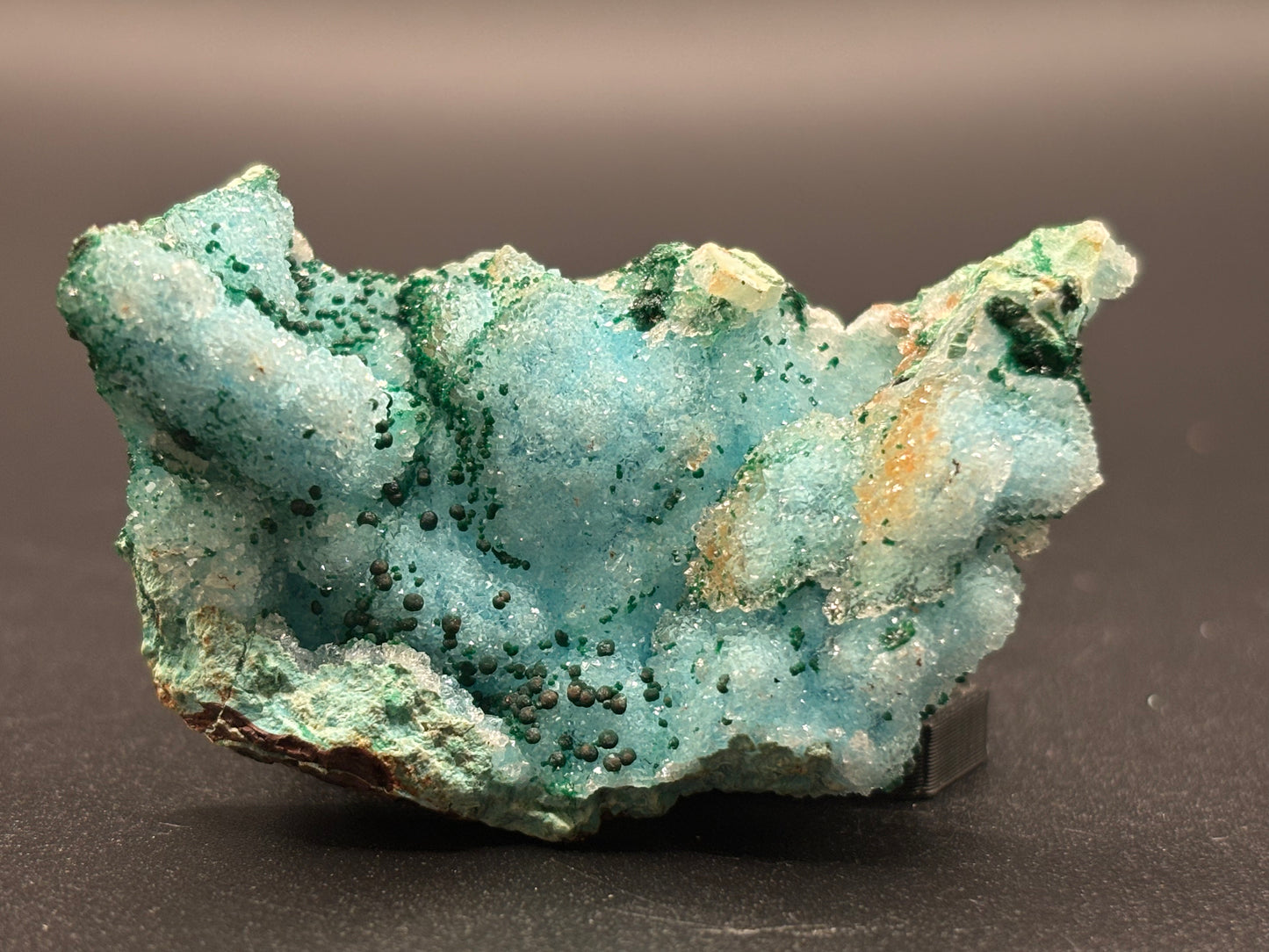 Druzy Malachite & Chrysocolla – Tenke Deposit, Lualaba Province, Democratic Republic of Congo