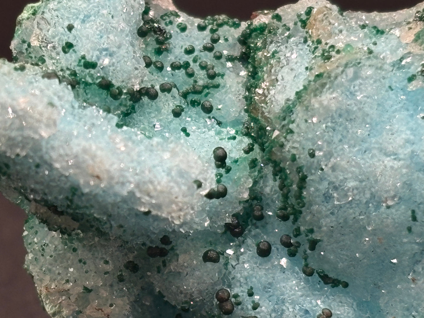 Druzy Malachite & Chrysocolla – Tenke Deposit, Lualaba Province, Democratic Republic of Congo