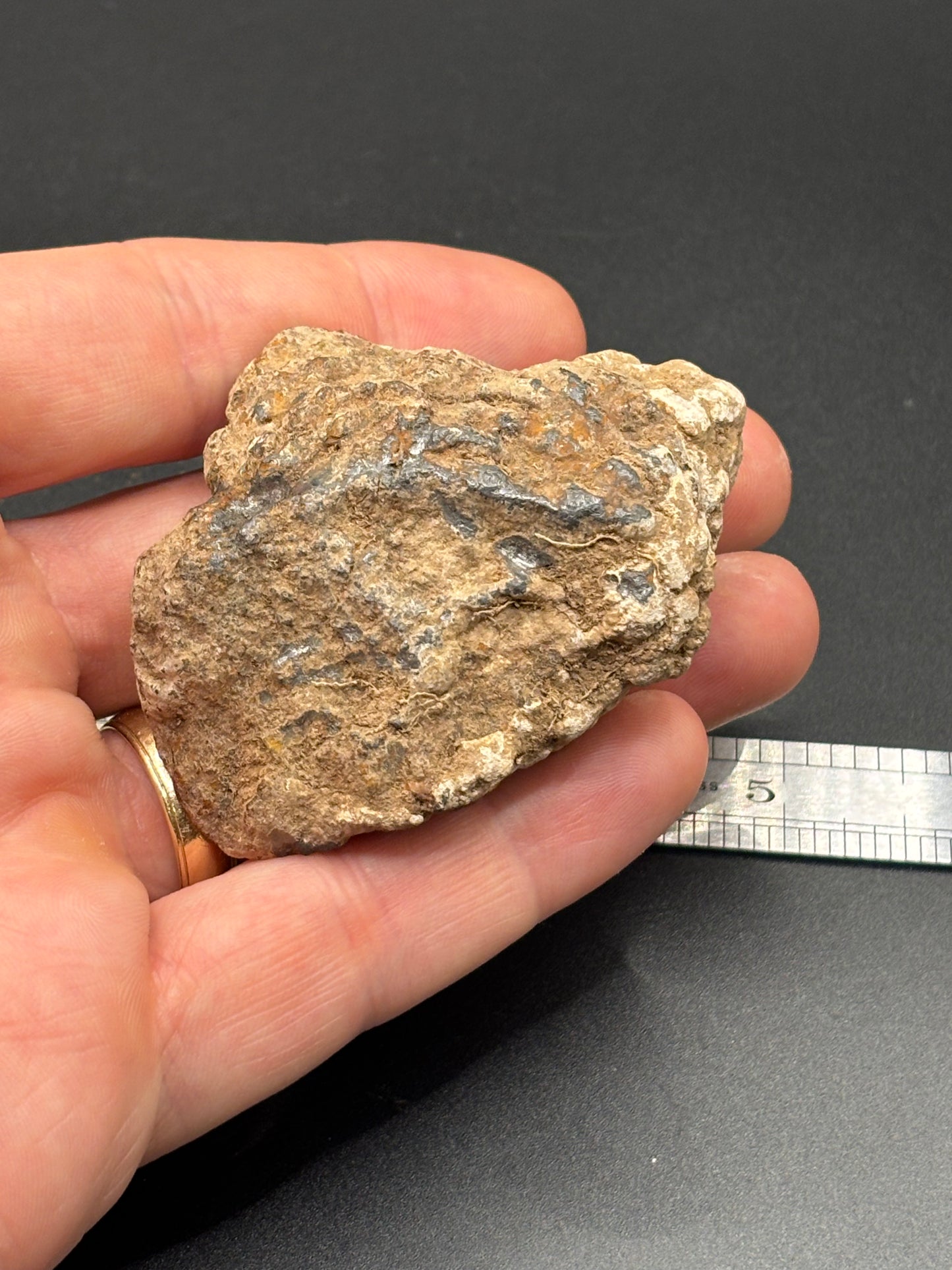 Large Natural Canyon Diablo Meteorite Graphite Nodule – Meteor Crater, Arizona – 120g