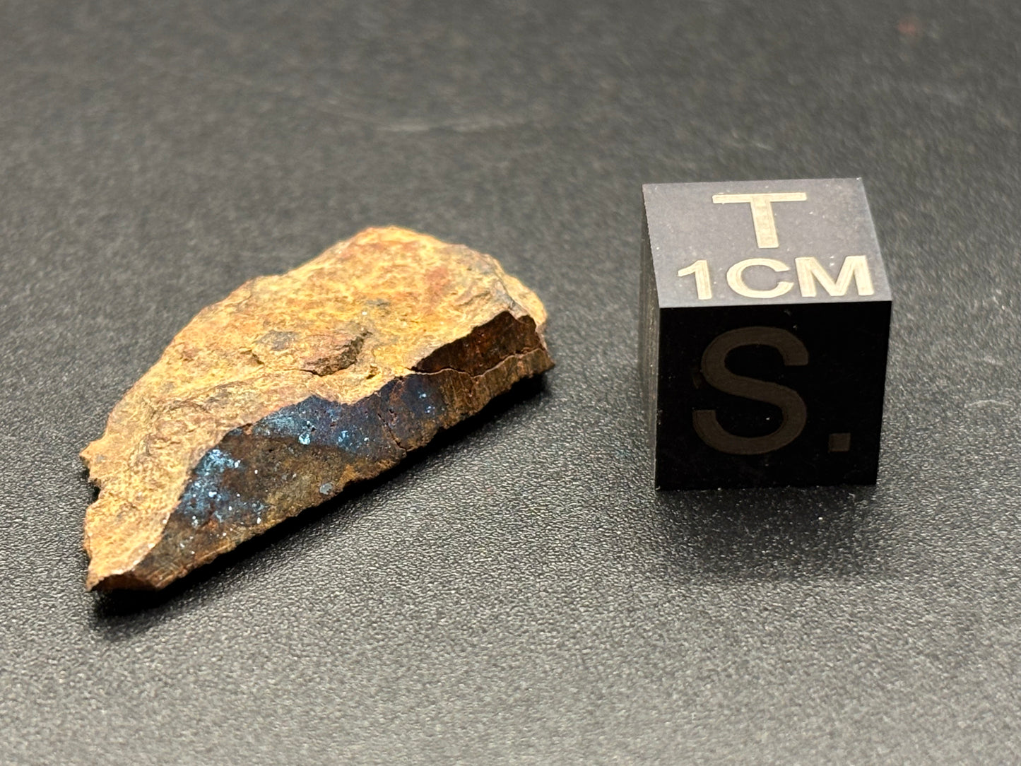 Trilby Wash Meteorite (2.8 Grams) – Official Arizona L4 Chondrite Partial Polished Fragment | Southern–Sloan Provenance