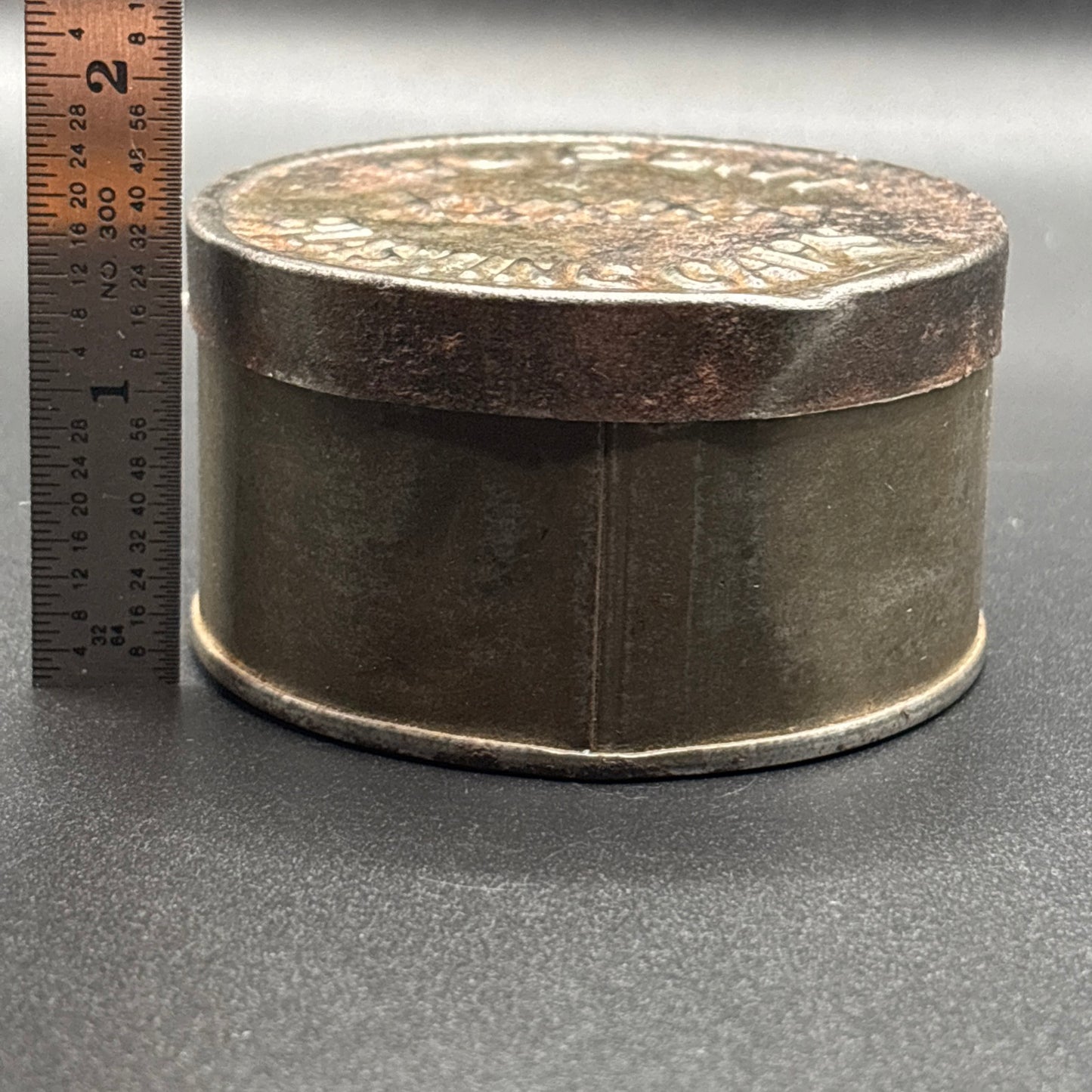 Early DuPont XXXXX Blasting Caps Tin – Antique Primitive Style – Rare