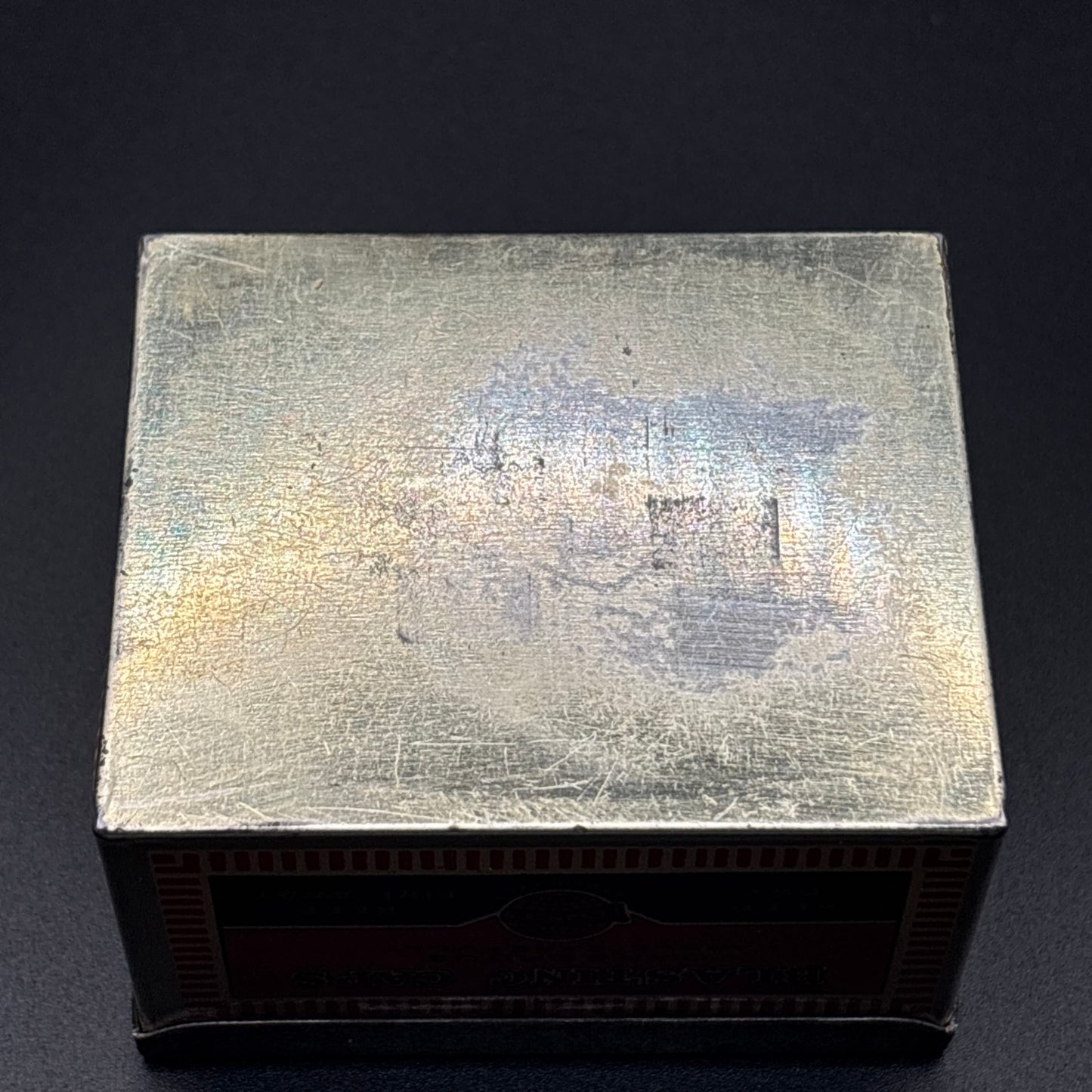 Atlas Powder Co. No. 6 Blasting Caps Tin – 100 Count – Antique Lithographed Tin