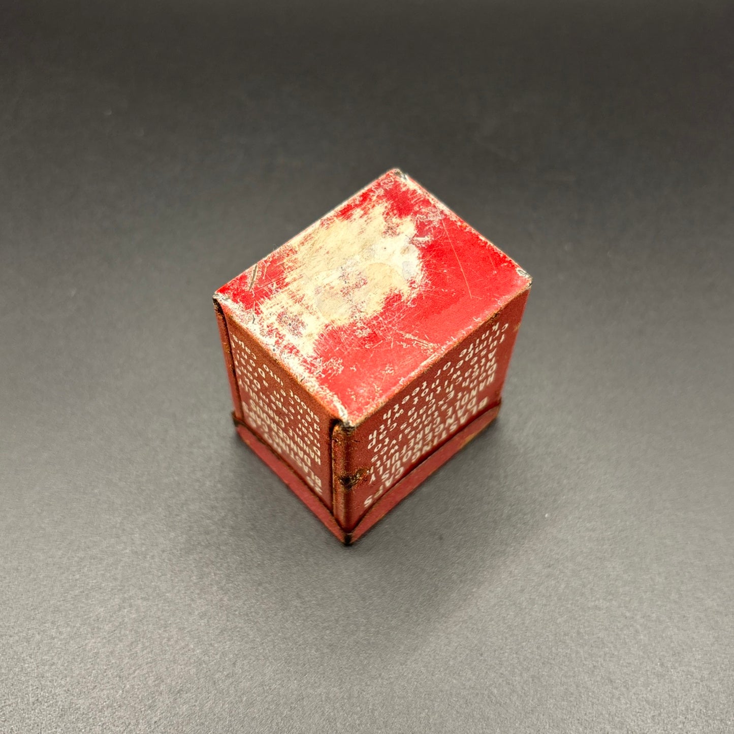 Vintage DuPont No. 6 Blasting Caps Tin – 25 Count – Antique Mining Explosives Container