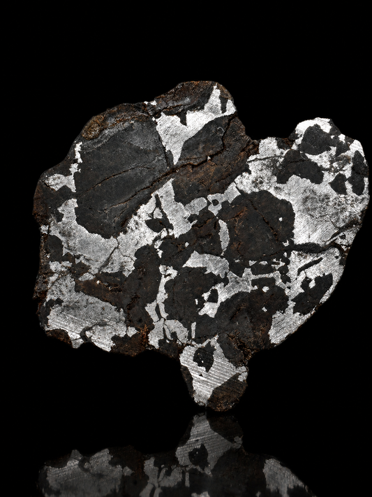 NWA 16734 Ungrouped Pallasite Meteorite Specimen Rare Olivine Iron Meteorite